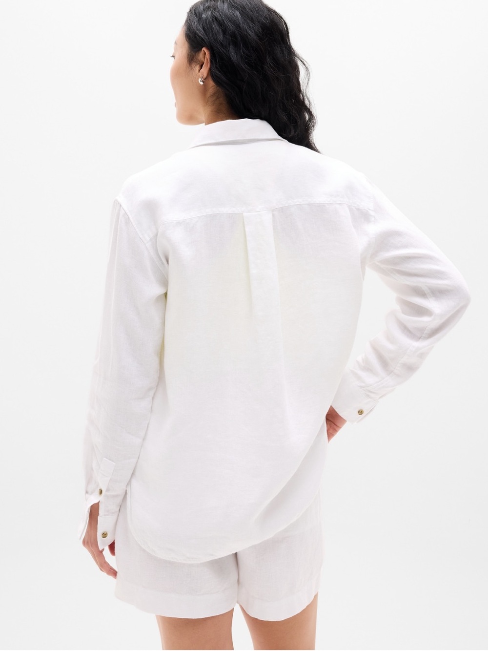 Athleta retreat linen top - Picture 4 of 10